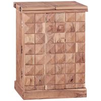 FineBuy Hausbar Massivholz Weinbar Weinschrank Kleiner Barschrank Alkoholschrank – Ansicht 8