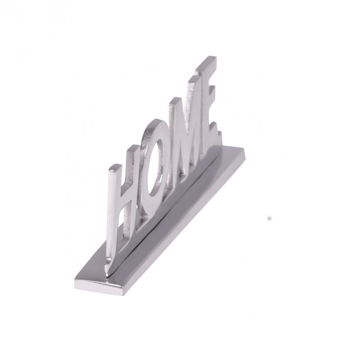 FineBuy Home Schriftzug Deko Wohnzimmer Tisch Dekoration Alu Aluminium Wohndeko – Ansicht 5