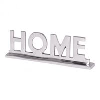 FineBuy Home Schriftzug Deko Wohnzimmer Tisch Dekoration Alu Aluminium Wohndeko – Ansicht 7
