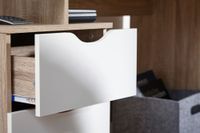 Schreibtisch MASSA mit Container Sonoma Computertisch Bürotisch 120cm 3 Schübe – Ansicht 6