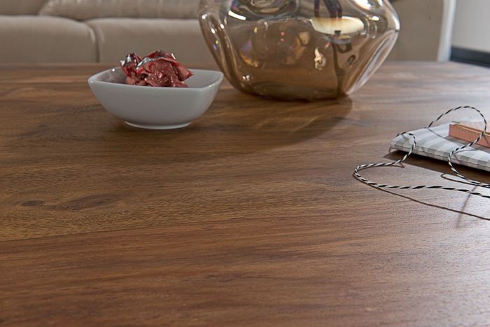 Massiver Couchtisch PATAN 90 x 90 cm Wohnzimmertisch Holz Tisch Massiv Ablage – Maßzeichnung