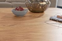 Massiver Couchtisch PATAN 90 x 90 cm Wohnzimmertisch Holz Tisch Massiv Ablage – Ansicht 5