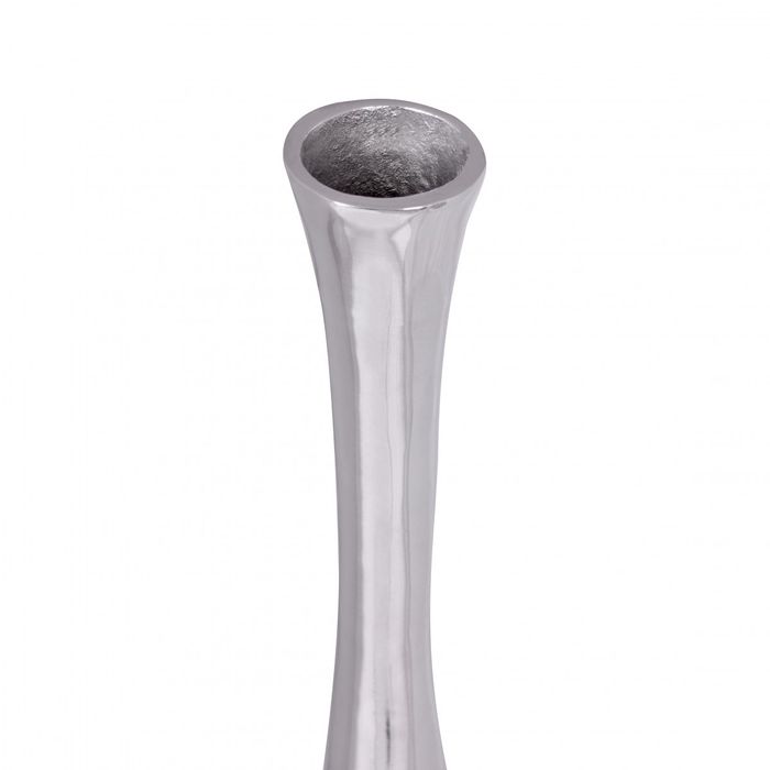 Finebuy Deko-Vase Aluminium Blumenvase Alu-Dekoration Wohndeko Farbe silber – Maßzeichnung