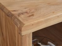 Schreibtisch Massiv Holztisch Akazie Büro Arbeitszimmer Tisch Größe wählbar – Ansicht 5