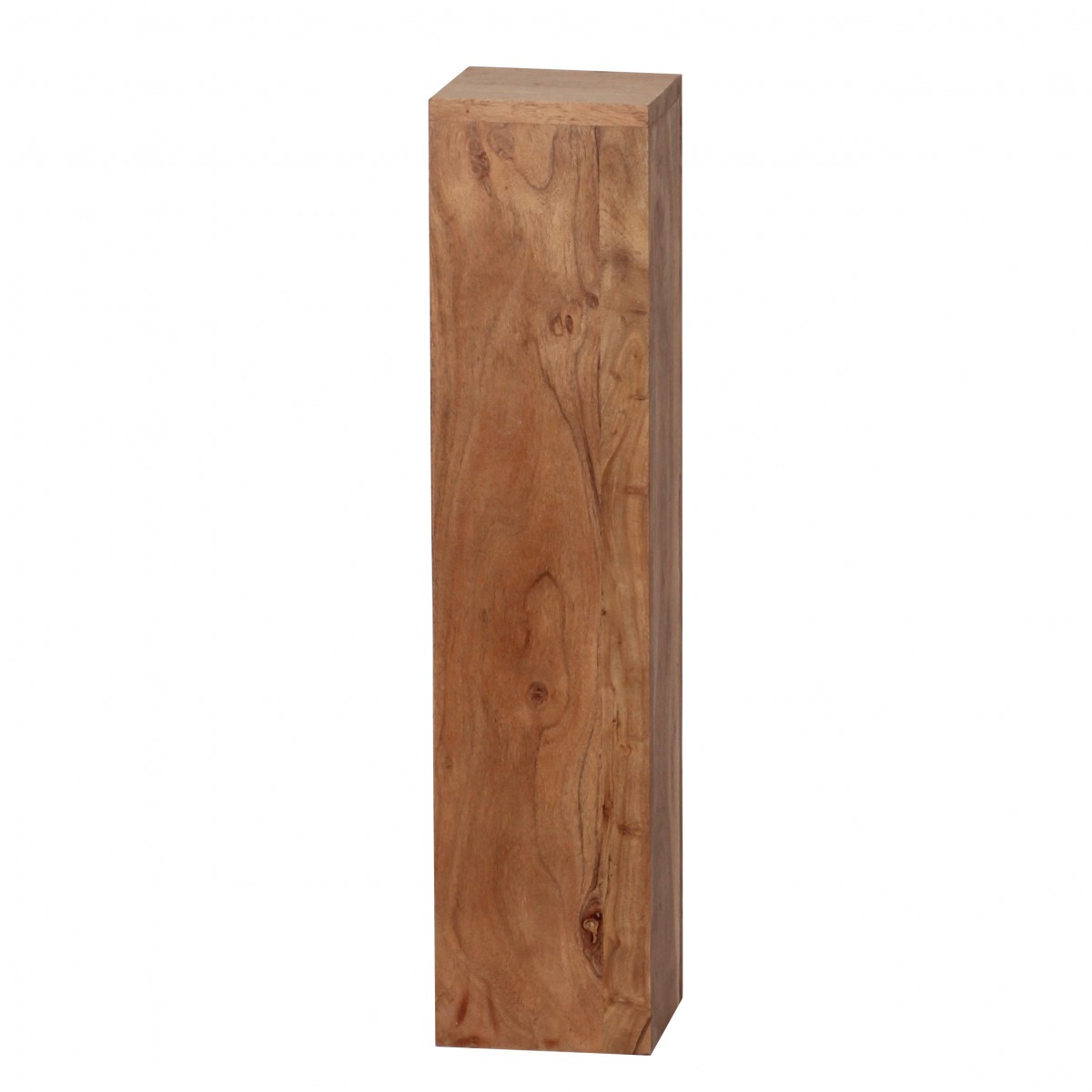 Satztisch FineBuy Massivholz Blumentisch 3er Set Säulentisch Dekosäule Eckig – Ansicht 2