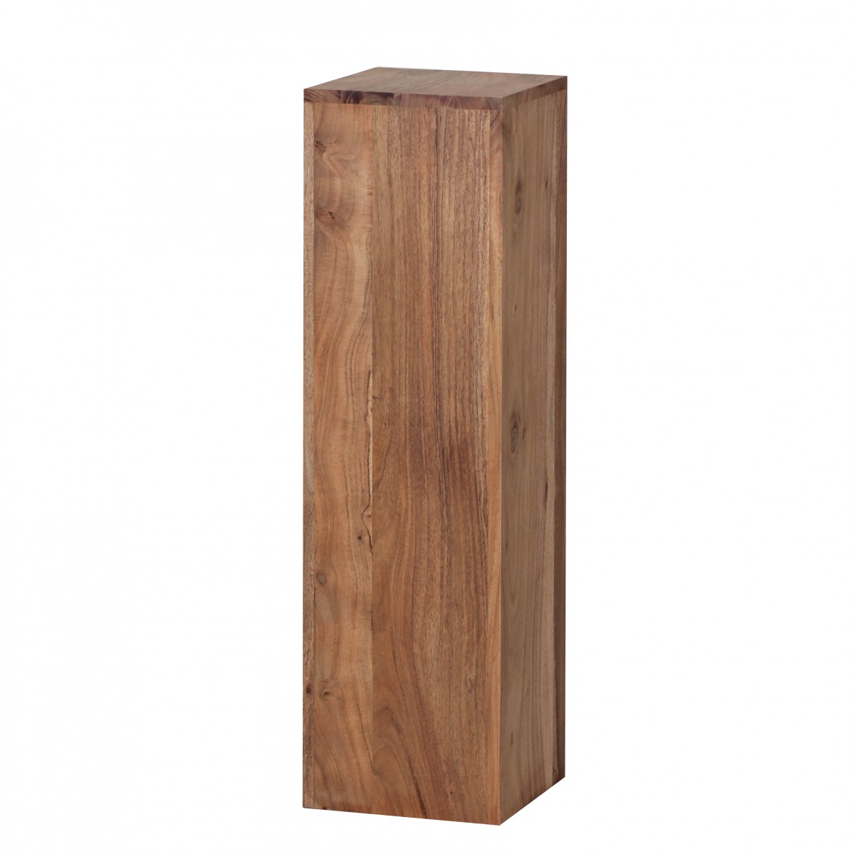 Satztisch FineBuy Massivholz Blumentisch 3er Set Säulentisch Dekosäule Eckig – Ansicht 4