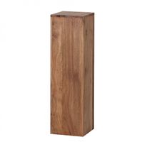 Satztisch FineBuy Massivholz Blumentisch 3er Set Säulentisch Dekosäule Eckig – Ansicht 4