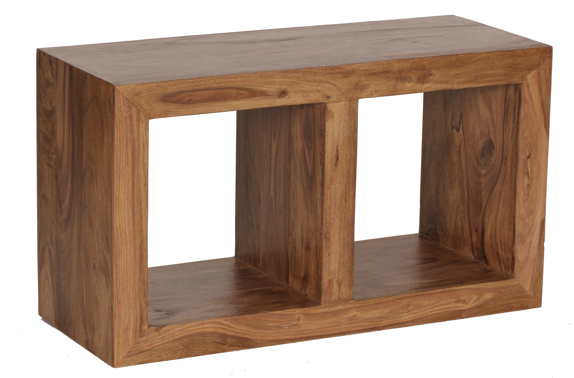 FineBuy Standregal Massivholz 88cm Holzregal Naturprodukt Beistelltisch Landhaus – Ansicht 6