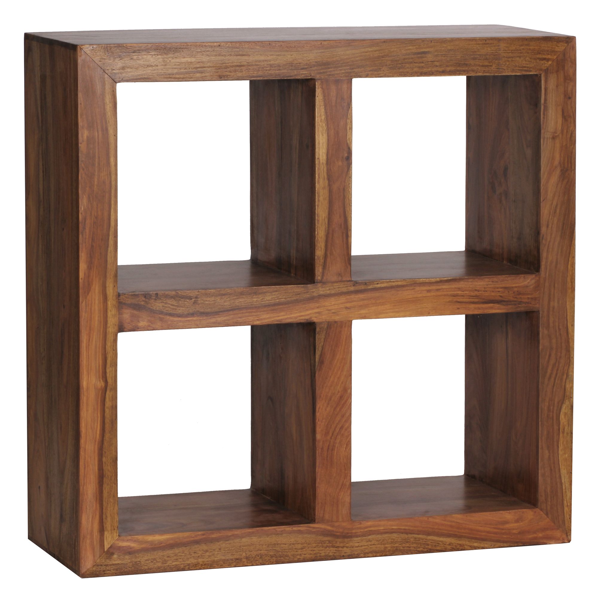 FineBuy Standregal Massivholz 82cm Holzregal Naturprodukt Beistelltisch Landhaus – Ansicht 6
