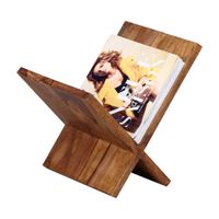 FineBuy Zeitungsständer Massivholz Zeitschriftenständer Prospekthalter Landhaus – Ansicht 1