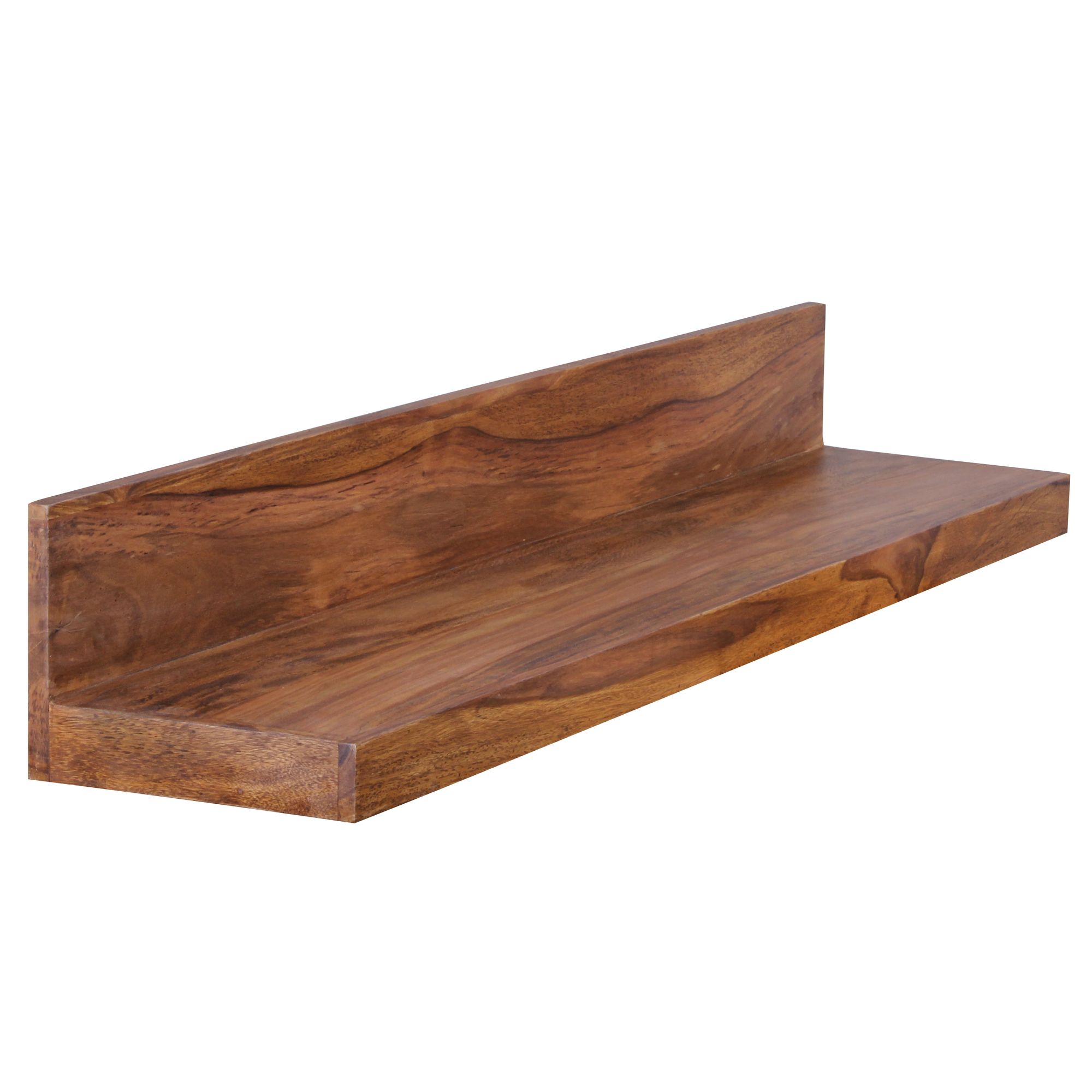 FineBuy Wandregal Massivholz Regal Landhausstil Holzregal Wandboard – Ansicht 6