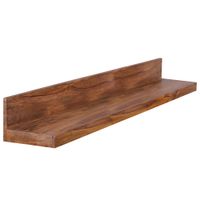 FineBuy Wandregal Massivholz Regal Landhausstil Holzregal Wandboard – Ansicht 6