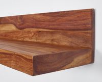 FineBuy Wandregal Massivholz Regal Landhausstil Holzregal Wandboard – Ansicht 5