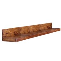 FineBuy Wandregal Massivholz Regal Landhausstil Holzregal Wandboard – Ansicht 6
