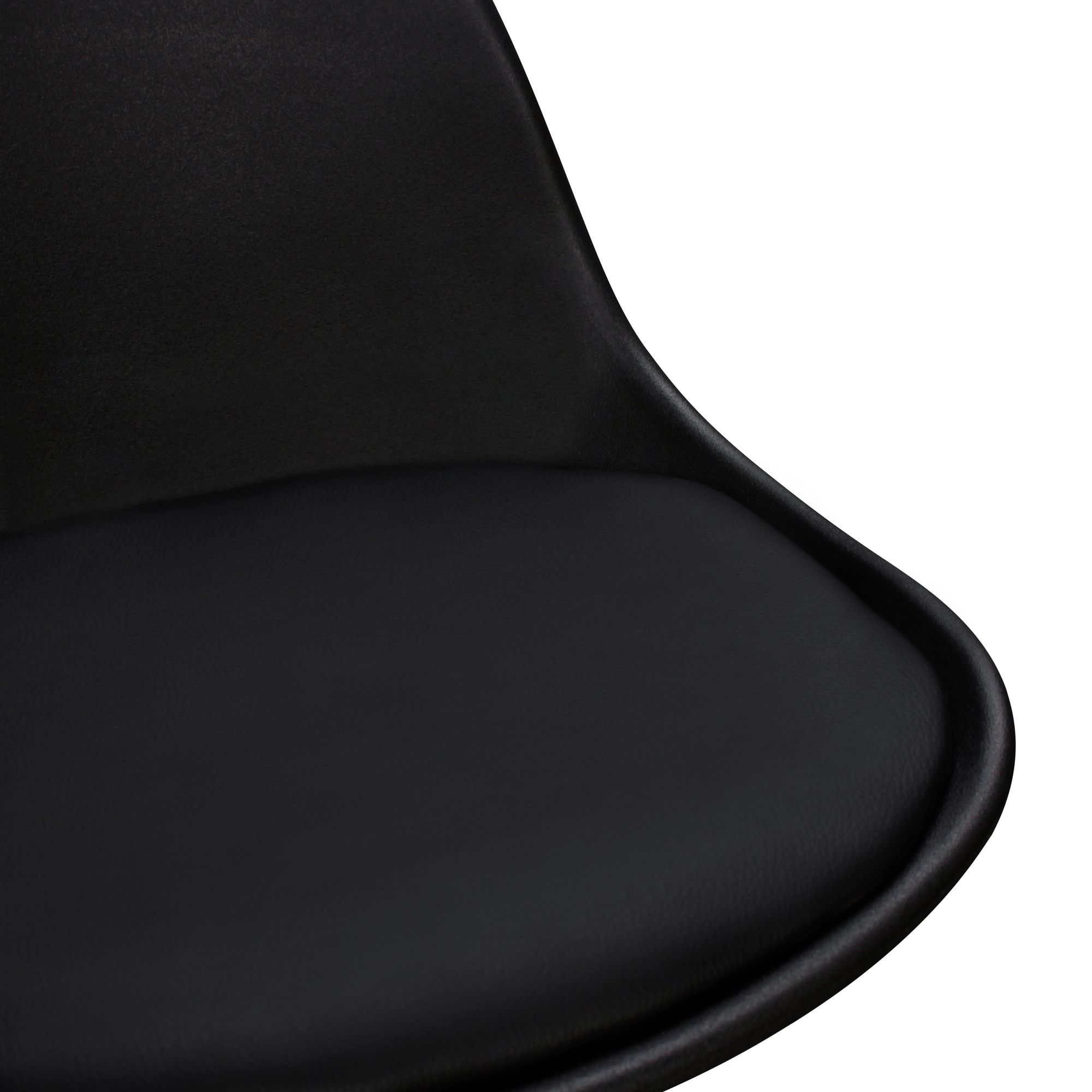 FineBuy Barhocker mit Lehne Sitzhocker Höhenverstellbar Barstuhl Hocker Modern – Ansicht 5