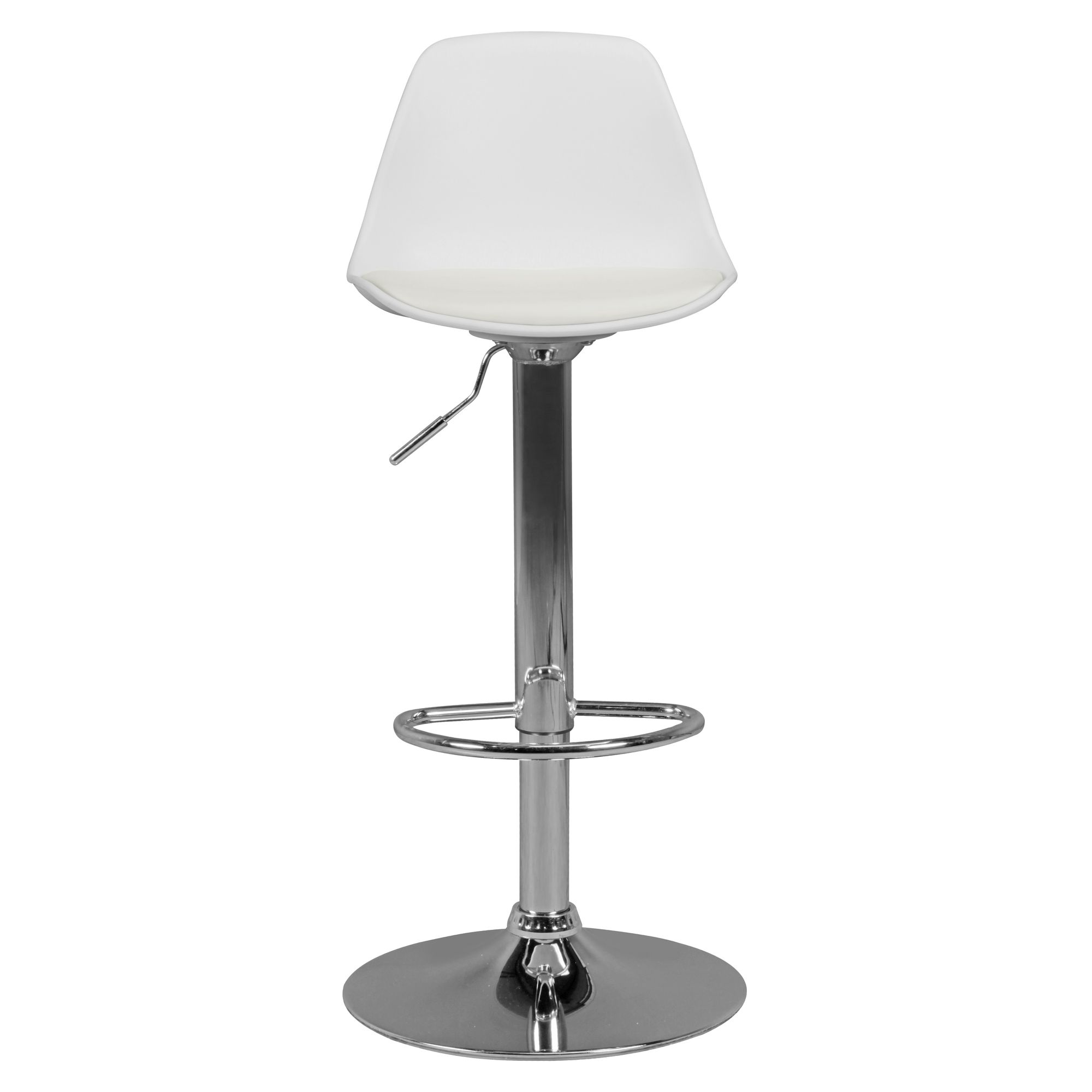 FineBuy Barhocker mit Lehne Sitzhocker Höhenverstellbar Barstuhl Hocker Modern – Ansicht 2