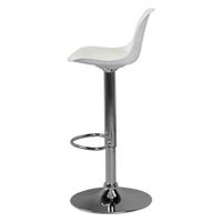 FineBuy Barhocker mit Lehne Sitzhocker Höhenverstellbar Barstuhl Hocker Modern – Ansicht 4