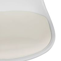 FineBuy Barhocker mit Lehne Sitzhocker Höhenverstellbar Barstuhl Hocker Modern – Ansicht 6