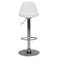 FineBuy Barhocker mit Lehne Sitzhocker Höhenverstellbar Barstuhl Hocker Modern – Ansicht 2