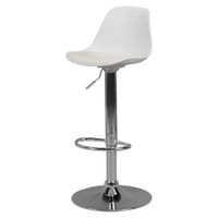FineBuy Barhocker mit Lehne Sitzhocker Höhenverstellbar Barstuhl Hocker Modern – Ansicht 3
