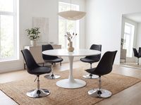 Drehsessel Höhenverstellbar Design Drehstuhl Esszimmerstuhl Drehbar Sessel – Ansicht 2