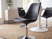 Drehsessel Höhenverstellbar Design Drehstuhl Esszimmerstuhl Drehbar Sessel – Ansicht 4