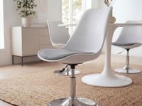 Drehsessel Höhenverstellbar Design Drehstuhl Esszimmerstuhl Drehbar Sessel – Ansicht 4