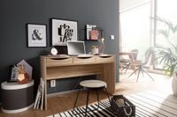 FineBuy Schreibtisch MASSA 120 cm Design Bürotisch Sonoma Jugendschreibtisch – Ansicht 2