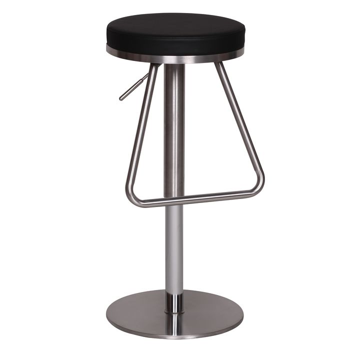 FineBuy Barhocker Edelstahl Design Barstuhl Tresenstuhl Modern Bistrohocker