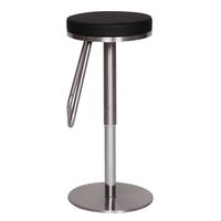 FineBuy Barhocker Edelstahl Design Barstuhl Tresenstuhl Modern Bistrohocker – Ansicht 4