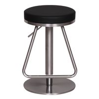 FineBuy Barhocker Edelstahl Design Barstuhl Tresenstuhl Modern Bistrohocker – Ansicht 6