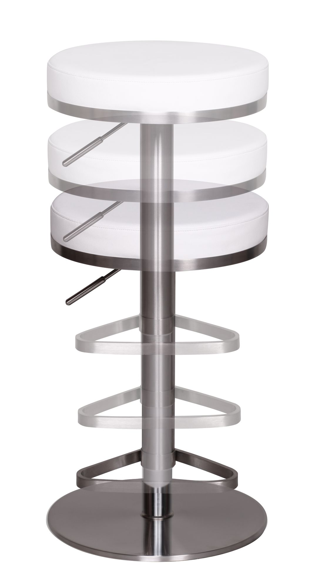Finebuy Barhocker Design Barstuhl Höhenverstellbar Tresenhocker Bistrohocker – Ansicht 4