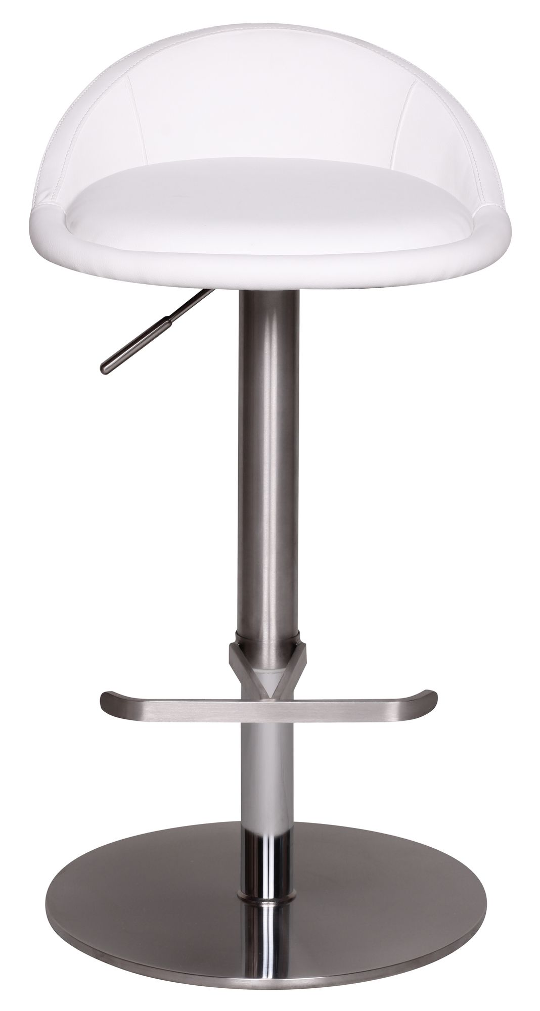 FineBuy Barhocker Edelstahl Barstuhl Tresenstuhl Design Bistrohocker Modern – Ansicht 1