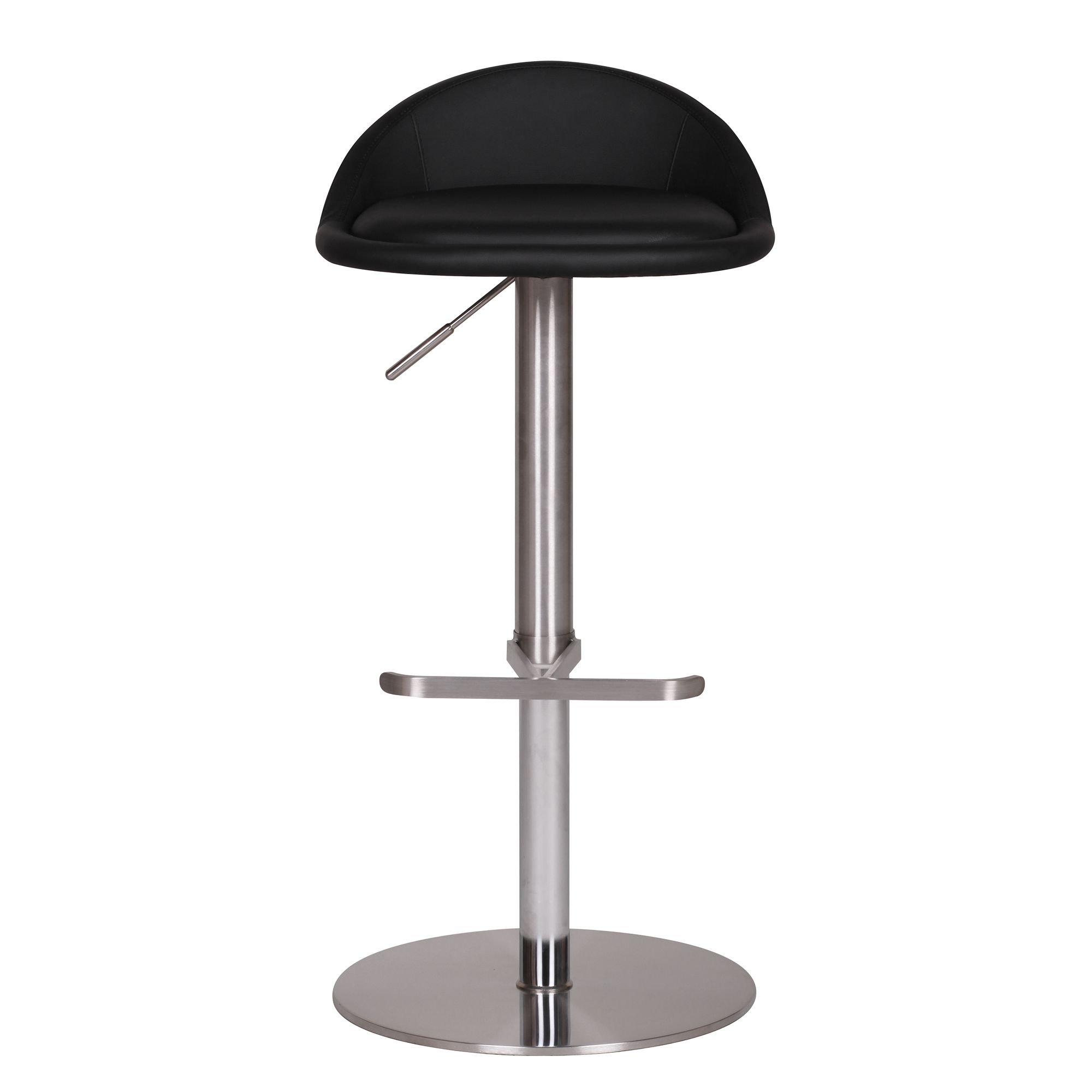FineBuy Barhocker Edelstahl Barstuhl Tresenstuhl Design Bistrohocker Modern – Ansicht 4