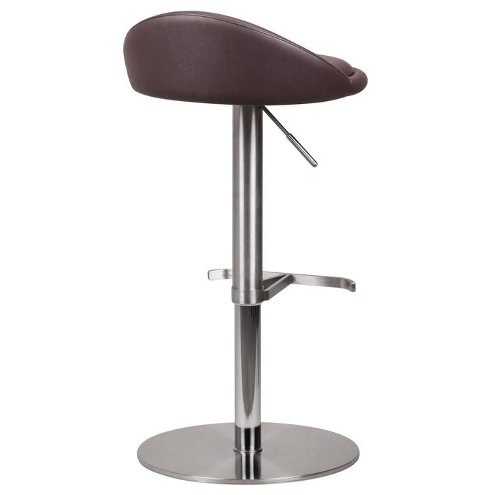 FineBuy Barhocker Edelstahl Barstuhl Tresenstuhl Design Bistrohocker Modern