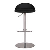 FineBuy Barhocker Edelstahl Barstuhl Tresenstuhl Design Bistrohocker Modern – Ansicht 4
