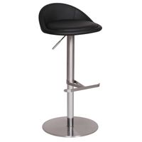 FineBuy Barhocker Edelstahl Barstuhl Tresenstuhl Design Bistrohocker Modern – Ansicht 6