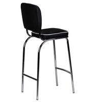 Barhocker American Diner Barstuhl 50er Jahre Retro Stuhl US Style Tresenstuhl – Ansicht 4