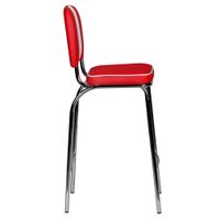 Barhocker American Diner Barstuhl 50er Jahre Retro Stuhl US Style Tresenstuhl – Ansicht 2