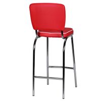 Barhocker American Diner Barstuhl 50er Jahre Retro Stuhl US Style Tresenstuhl – Ansicht 5