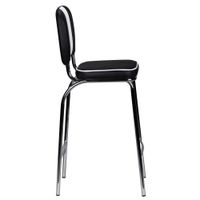 Barhocker American Diner Barstuhl 50er Jahre Retro Stuhl US Style Tresenstuhl – Ansicht 2