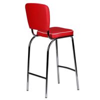 2er Set Barhocker American Diner Barstuhl 50er Jahre Retro Stuhl US Doppelpack – Ansicht 4