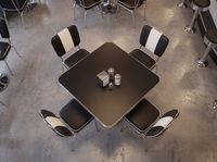 Esszimmerstuhl American Diner Stuhl 50er Jahre Retro Möbel Stuhl Bistro Essstuhl – Ansicht 4