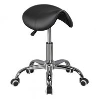 Sattelhocker Praxishocker Kosmetikhocker Drehhocker Rollhocker Arbeitshocker – Ansicht 6