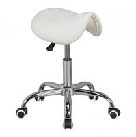 Sattelhocker Praxishocker Kosmetikhocker Drehhocker Rollhocker Arbeitshocker – Ansicht 5