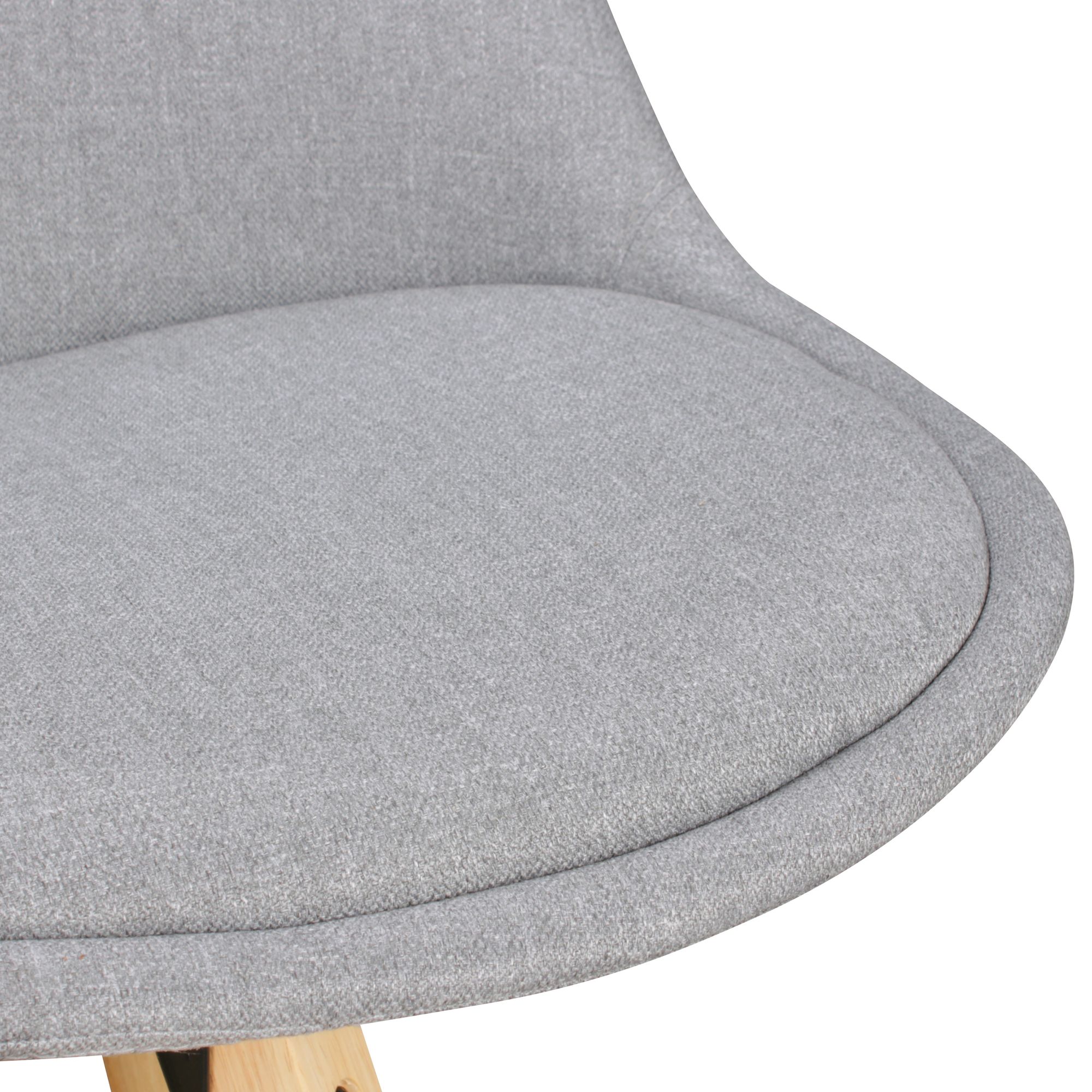 FineBuy 2er Set Barhocker Retro Design Stoff Holz mit Lehne, Design Barstuhl Retro Skandinavisch 2 Stück, Tresenhocker Sitzhöhe 77 cm | Farbe: Schwarz FineBuy 2er Set Barhocker Retro Design Stoff Holz mit Lehne, Design Barstuhl Retro Skandinavisch 2 Stück, Tresenhocker Sitzhöhe 77 cm | Farbe: Schwarz