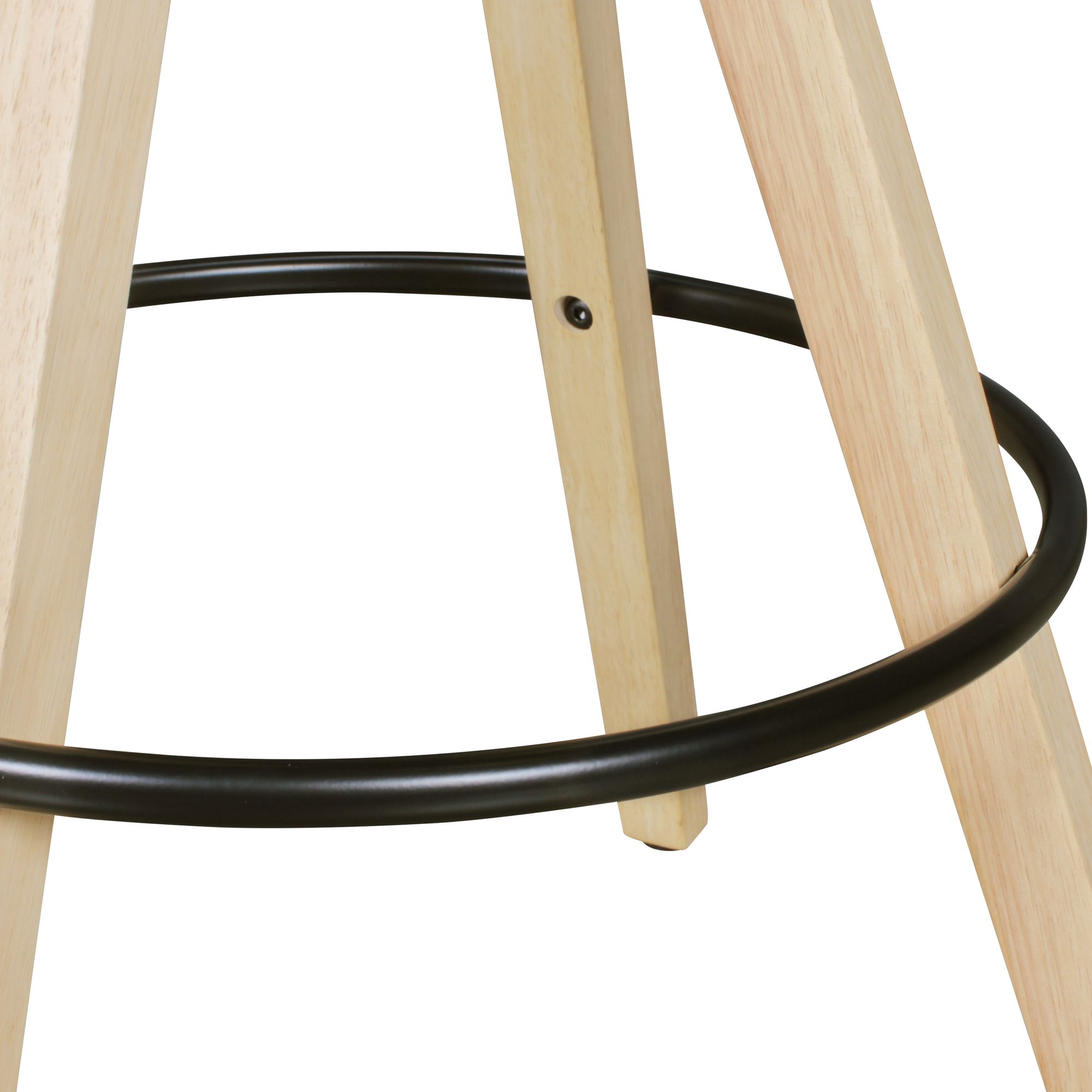 FineBuy 2er Set Barhocker Retro Design Stoff Holz mit Lehne, Design Barstuhl Retro Skandinavisch 2 Stück, Tresenhocker Sitzhöhe 77 cm | Farbe: Schwarz FineBuy 2er Set Barhocker Retro Design Stoff Holz mit Lehne, Design Barstuhl Retro Skandinavisch 2 Stück, Tresenhocker Sitzhöhe 77 cm | Farbe: Schwarz
