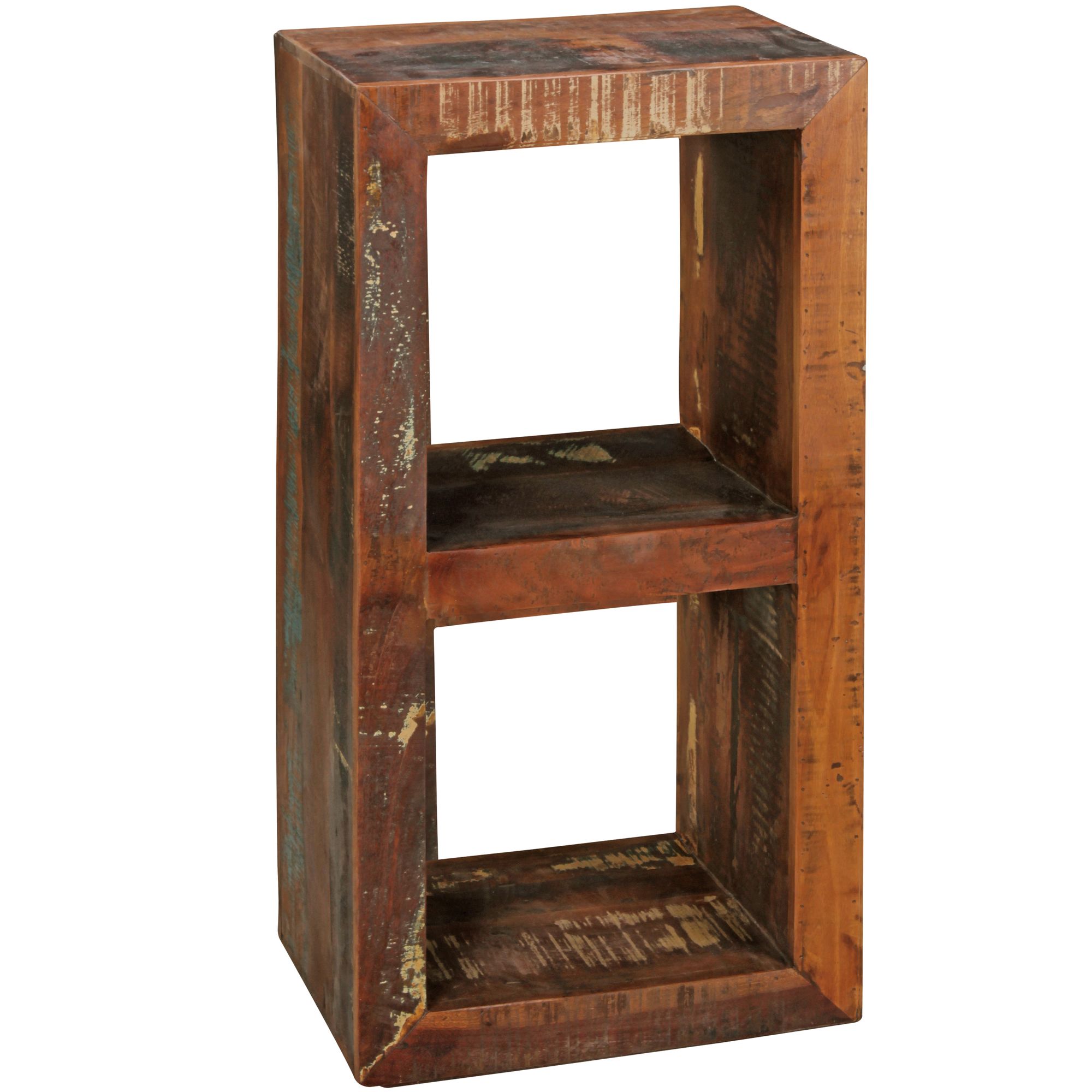 FineBuy Bücherregal KALKUTTA 45 x 35 x 90 cm Standregal Massiv Regal Cube – Ansicht 8