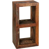 FineBuy Bücherregal KALKUTTA 45 x 35 x 90 cm Standregal Massiv Regal Cube – Ansicht 8