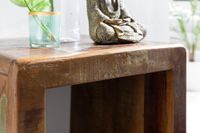 FineBuy Beistelltisch KALKUTTA 45 x 40 x 55 cm Couchtisch Nachttisch Wohnzimmer – Ansicht 4